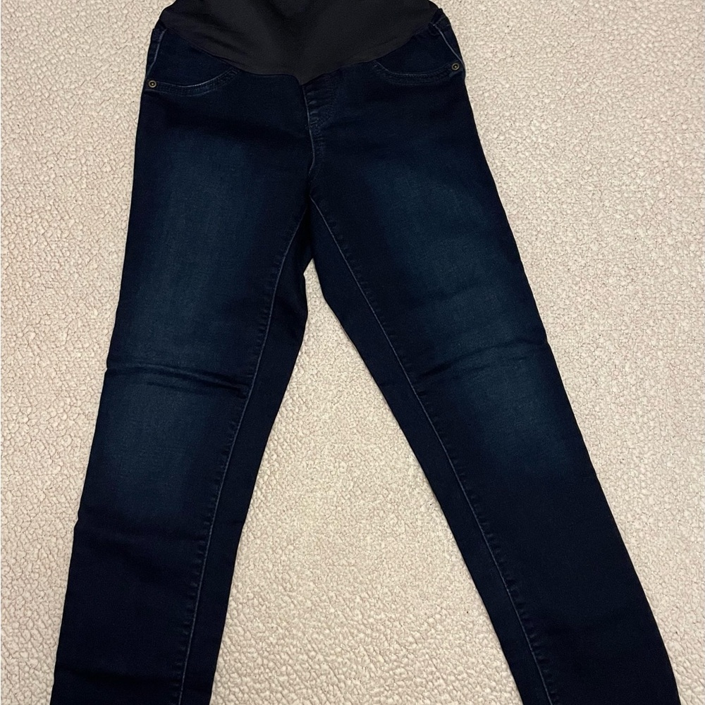 Maternity Women's Dark Blue Jeans. Size 4